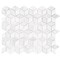 Andova Tiles SAMPLE Cubit 1 x 2 Marble Grid Mosaic Wall  Floor Tile SAM-ANDCUB325 - alternate 8